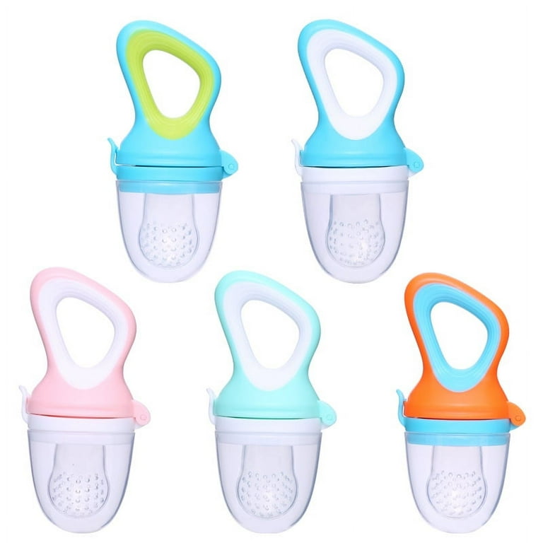 HUYU Upgraded Baby Feeder Fruit Feeder Pacifier Infant Fruit Silicone  Nipple Teething Toy Teether Baby Shower