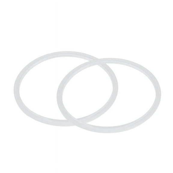 HOT Silicone gasket Sealing ring for pressure cooker 22 cm inner diameter, 2 pieces, transparent