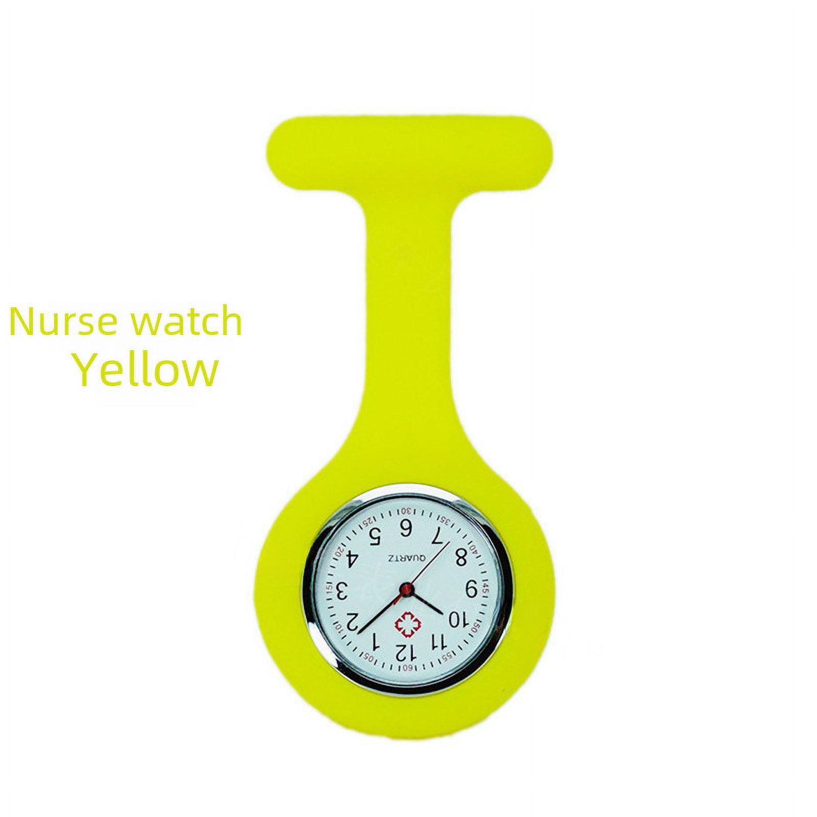 Silicone nurse watch, needle hanging watch, student pocket watch