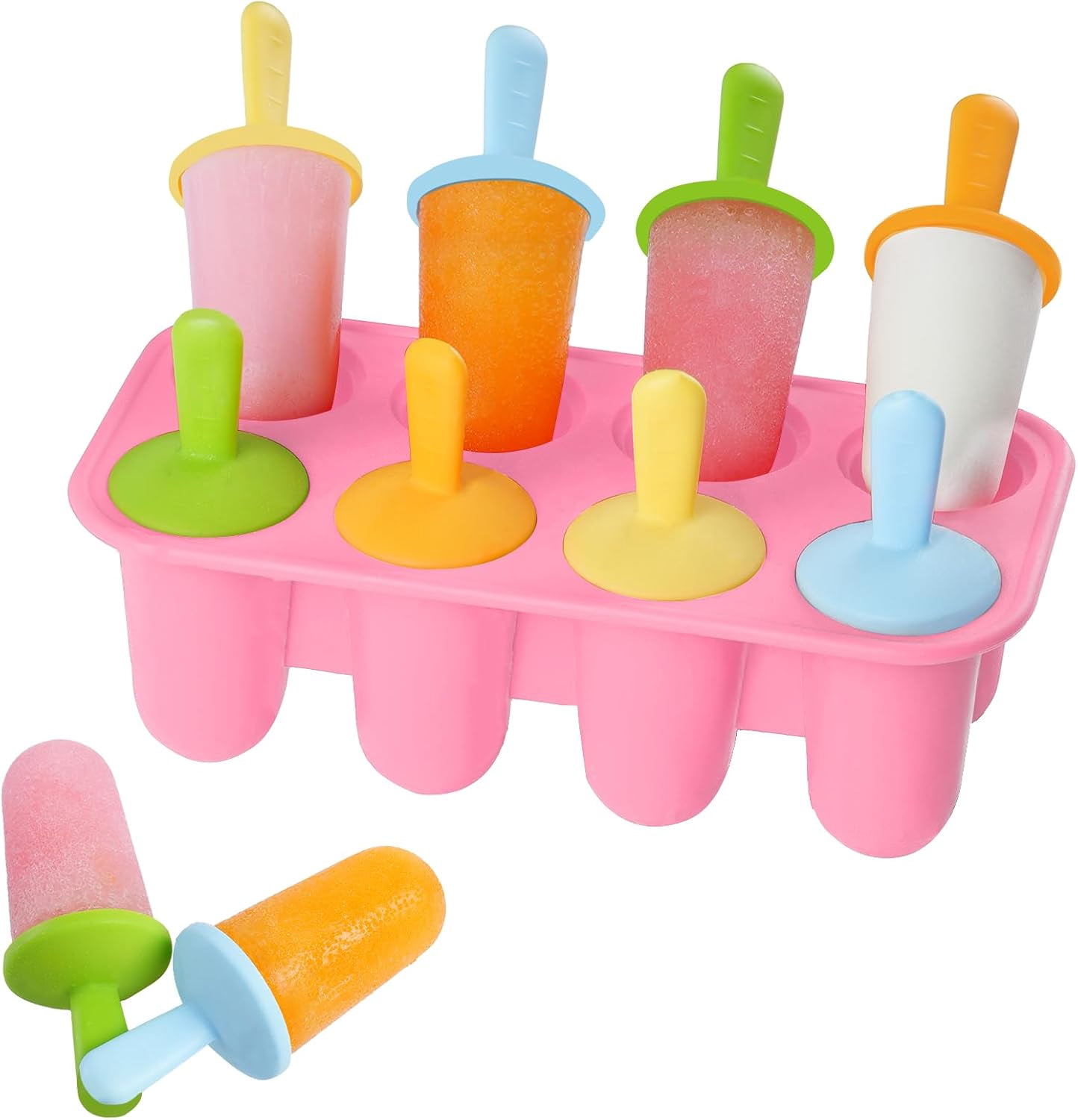 Preschool silicone popsicle mold, high-quality silicone small popsicle ...
