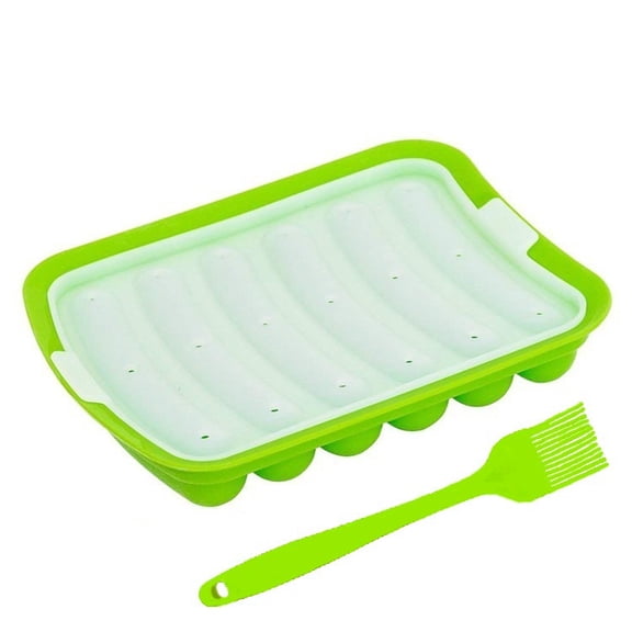 Silicone sausage mold baby baby household steamed cake food supplement mold homemade steamed chicken sausage hot dog ham sausage