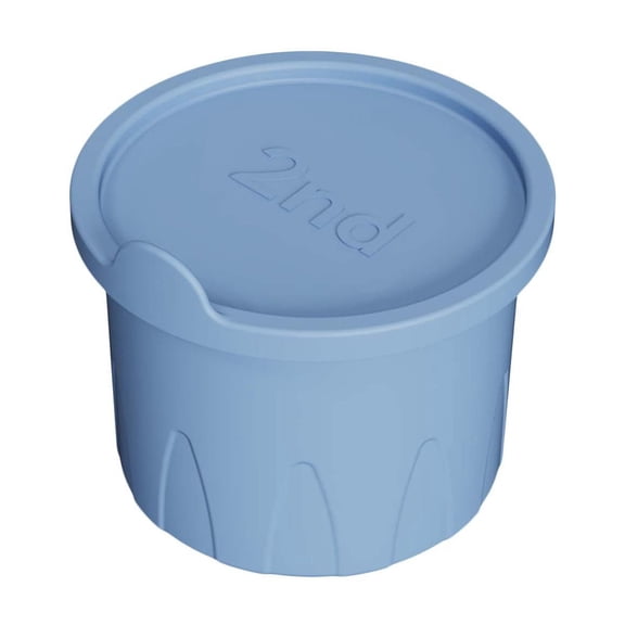 Silicone with Lid Hollow Cylinder Moulds for 30 Oz Tray Cups Accessories Maker, 9.3x8.8 cm, Blue