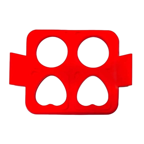 Silicones Fried Eggs Cooker Rings Griddles Eggs Rings Tray Nonstick Eggs Rounds Square Heart Pancake