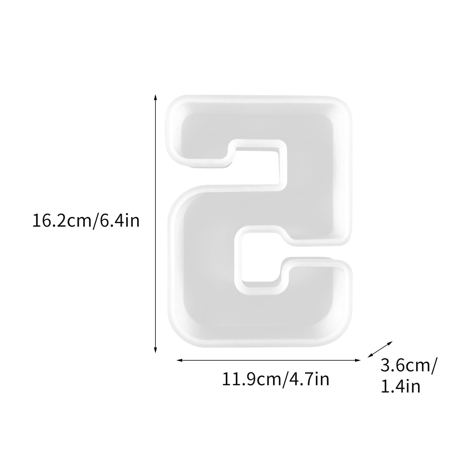 Silicones Molds for Food, Silicones Molds for Baking, Birthday Number
