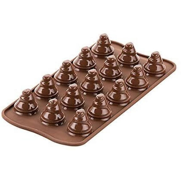 Silikomart 22.154.77.0065 Chocolate Tree, 0.128 Litres