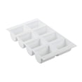thumbnail image 1 of Silikomart Bchette Log-Shaped Silicone mold with Cavities, Each Inch x Inch x Inch High 2.95x1.96 x 1.81"H, 8 Cav., 1 of 6