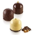 thumbnail image 1 of Silikomart Dome 125 Silicone Mold with 8 Cavities, Each 2.44 Inch Diameter x 2.04 Inch High, 1 of 2