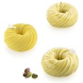 thumbnail image 1 of Silikomart Intreccio 105 Silicone Mold with 6 Cavities, Each 2.95 Inch Diameter x 1.37 Inch High, 1 of 2