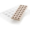 thumbnail image 1 of Silikomart Kit Quadro 01 Tritan Chocolate Mould + Silicone Mould Chocado CH015, 1 of 6
