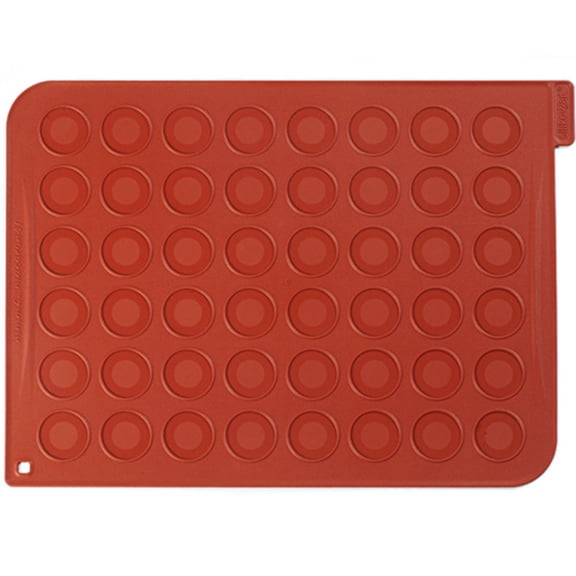 Silikomart Macaroon Silicone Baking Mold, 35mm Cavities