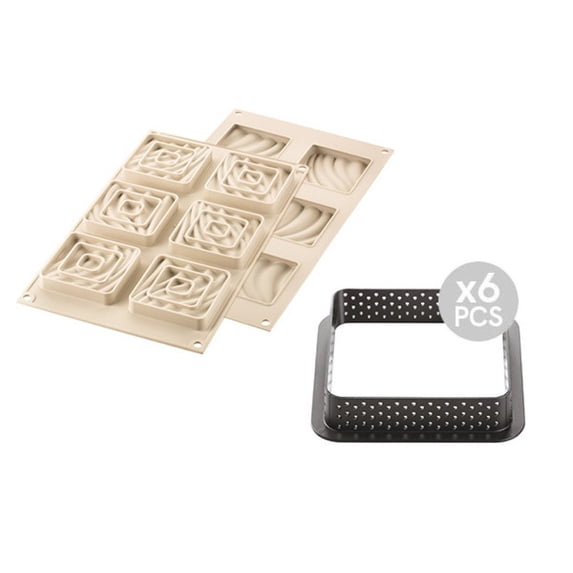 Silikomart Mini Sand Tart Mold