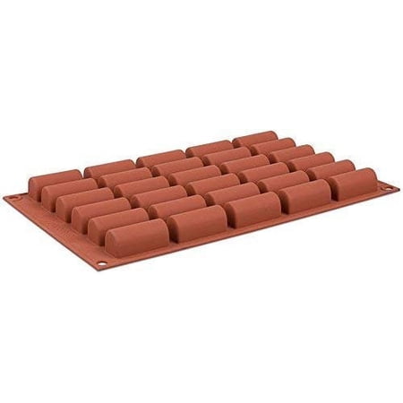 Silikomart Orange Non Stick - Mini Buche - 30 forms