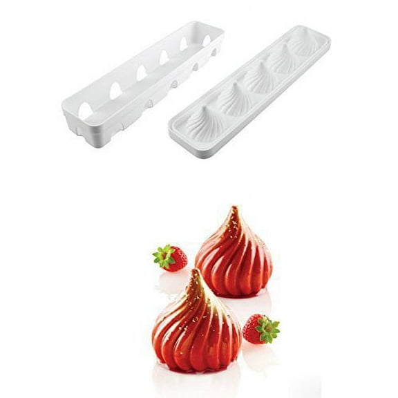 Silikomart Professional "Russian Tale 125"--1 Silicone Mold with 1 Plastic Support