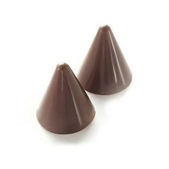 Silikomart Professional SF131 Silicone Baking Mold Cone 0.10 Oz Volume, 0.71" Diameter x 1.18" High, 66 Cavities 1 Each