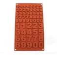 thumbnail image 1 of Silikomart Professional SF174 Silicone Chocolate Mold, Numbers, 1 of 2
