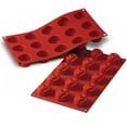 thumbnail image 1 of Silikomart Silicone Bakeware Rose Shaped Mold 0.78 Oz, 1.73" Dia x 1.06" High 15 Cavities, 1 of 3
