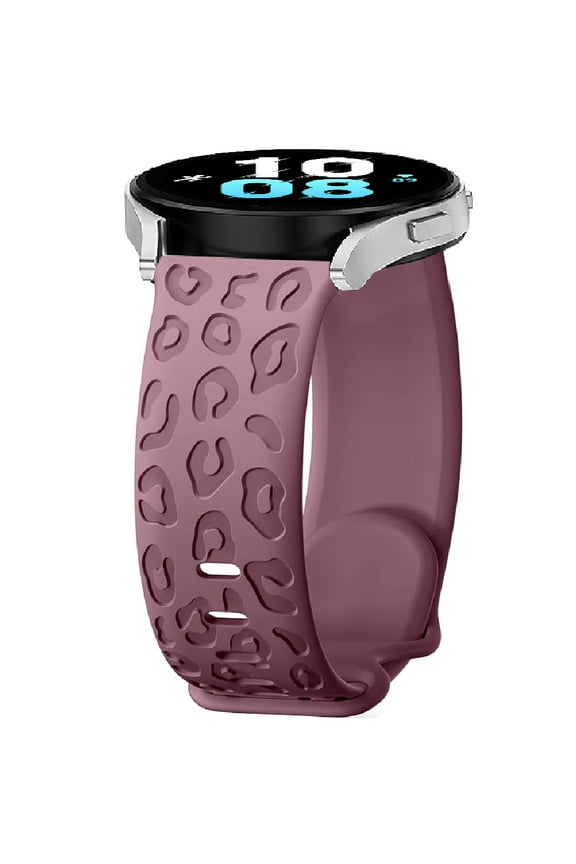 Silikon Bracelet Band for Garmin Vivoactive 4/Venu 3/Venu 2, 22mm Sport Leopard Wristband,Replacement Strap for Garmin Forerunner 255/255 Music/265/265 Music/First Avenger/Darth Vader