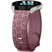 Silikon Bracelet Band for Polar Vantage M/Vantage M2/Vantage V3, 22mm Sport Leopard Wristband,Replacement Strap for Polar Grit X/Grit X Pro/Grit X Pro Titan/Vantage V2 Shift