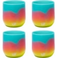 thumbnail image 1 of Silipint 12oz Stemless Silicone Wine Glass - BPA-Free, Shatterproof, Non-Toxic, Dishwasher Safe, Unbreakable Wine Glass - Perfect for Outdoor Picnics, Camping, Home, Aurora - Pack of 4, 1 of 3