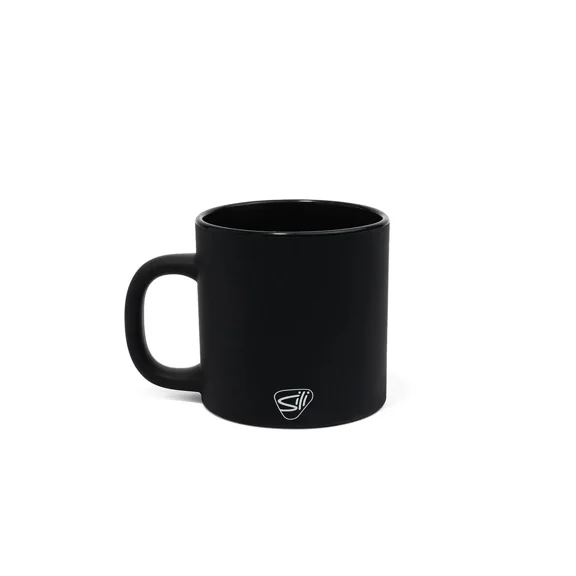 Silipint Silicone 16 oz Coffee Mug, Classic Black