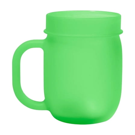 Silipint Silicone 25 oz Handled Barrel, Glow Green