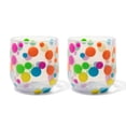 thumbnail image 1 of Silipint: Stemless Wine Glasses 12oz: 2 Pack - Polka Dot - Silicone Unbreakable Cups, Hot & Cold Drinks, Dishwasher-Microwave-Freezer-Oven Safe, 1 of 5