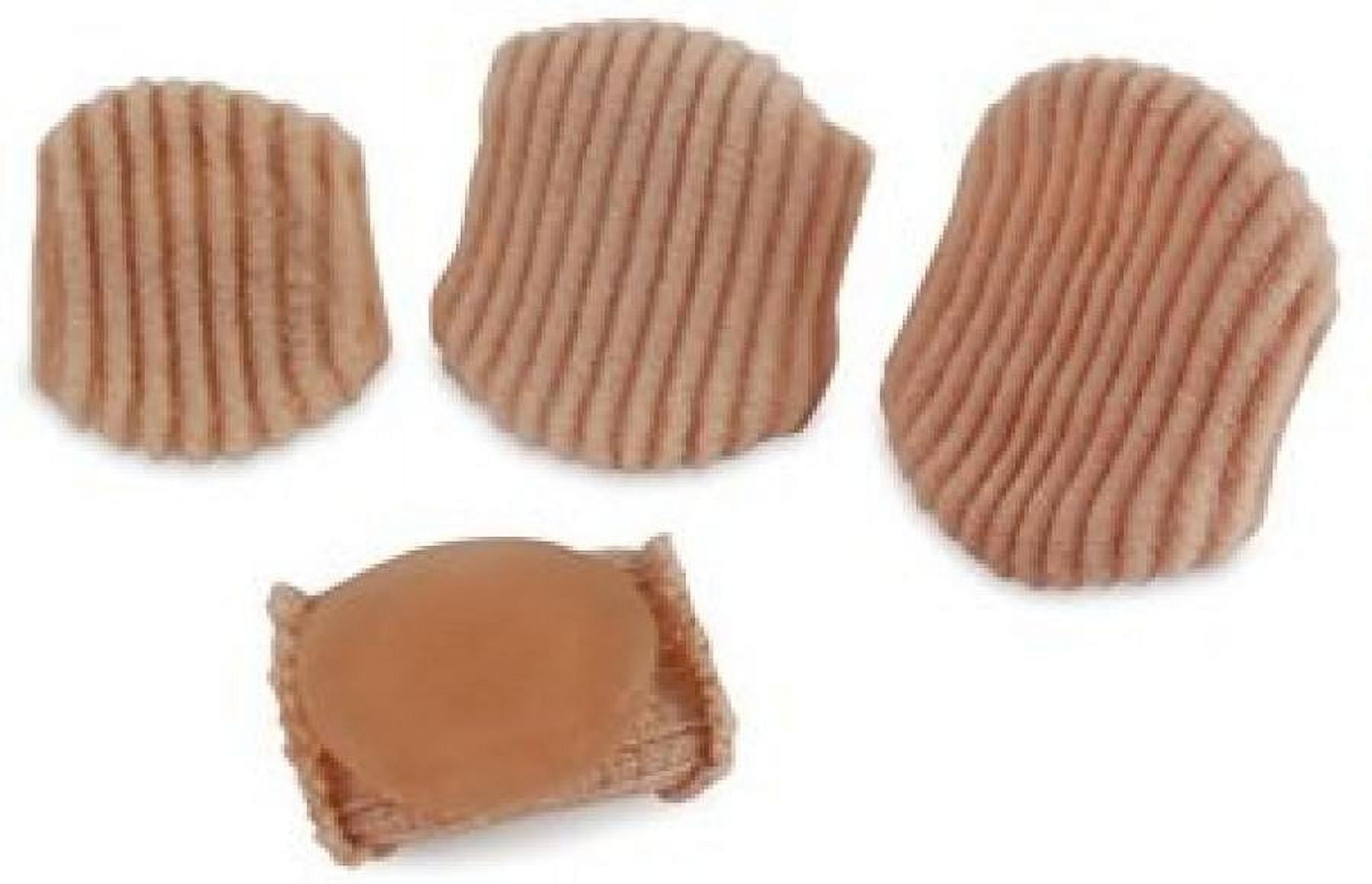 Silipos Digit Pads, Fabric/Gel, without Closure, Washable, Large/X-Large, 12 Count