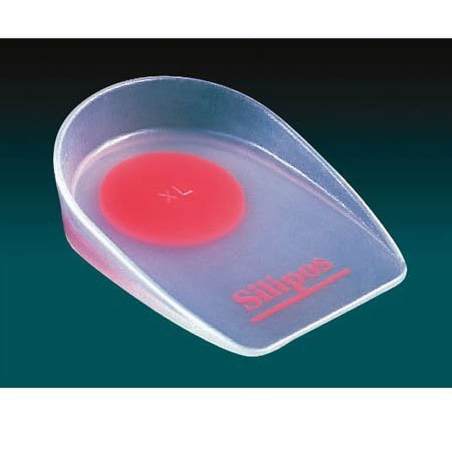 Silipos Wonderspur Gel Heel Cup is a dual density, clear silicone