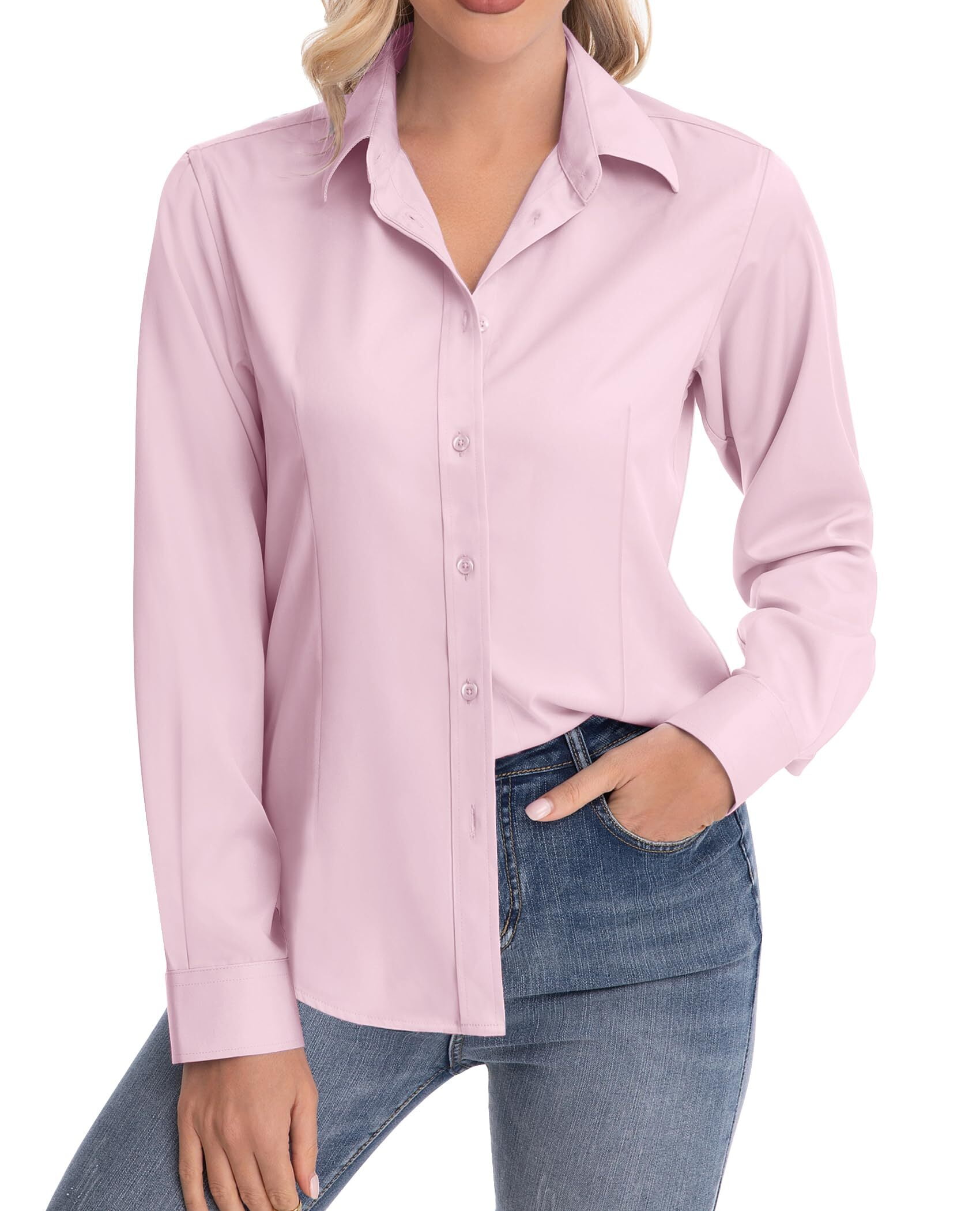 dri fit button down work shirts