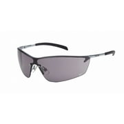 Silium Anti-Fog, Scratch-Resistant Safety Glasses , Smoke Lens Color