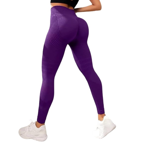 Nibconce 3D Cellulite Leggings, Womens High Waist Compression Resistance Band Leggings