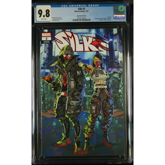 Silk #3 - CGC 9.8 Comic Book