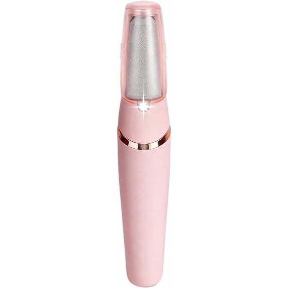 Silk 3 Pro Callus Remover Pedicure Wand for Feet, Portable Rechargeable Electric Foot File Dead Skin & Dry Callus Removal for Smooth Feet, Home Spa Foot Care Tool Ideal Gift (White)