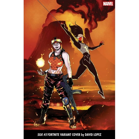 Silk #5 David Lopez Fortnite Var Marvel Prh Comic Book