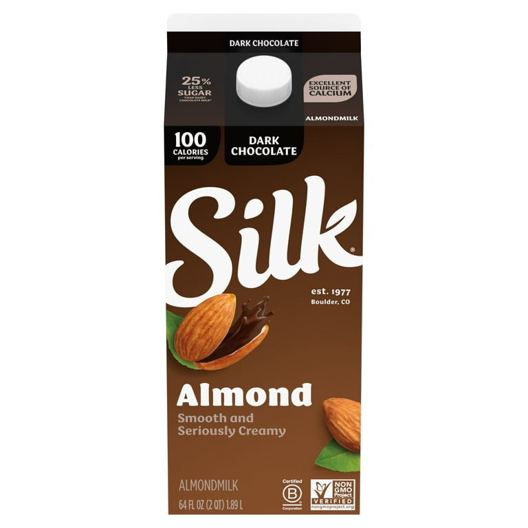 Silk Dark Chocolate Peppermint Dairy-Free Almond Creamer, 32 fl oz - Kroger
