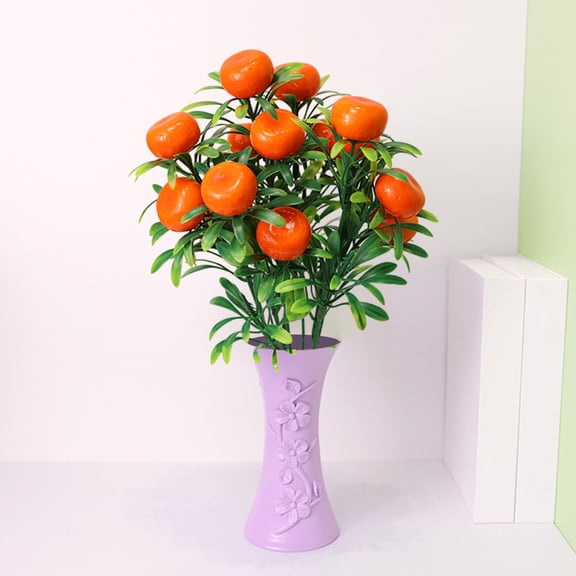 Silk Artificial Banyan Tree Bonsai Potted Plant for Home, Living Room Dining Table Decoration