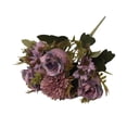 thumbnail image 1 of Silk Artificial Roses Bouquet, Ongmies Artificial European Roses – Perfect for Home Decor, Wedding Arrangements & Art Photography, Like Real Artificial Bouquet, 1 of 7