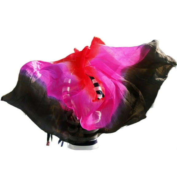 Silk Belly Dance Veil Bellydance Veil Shawl Scarf Dancing Practice Performance