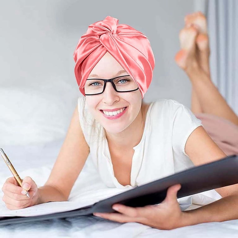 Silk Bonnet for Sleeping Women,1PC Adjustable Silk Satin Hair