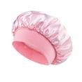 thumbnail image 1 of Silk Bonnet for Sleeping, Satin Hair Bonnets, Soft Elastic Band Silk Sleep Cap, Hair Wrap for Women, 1 of 1
