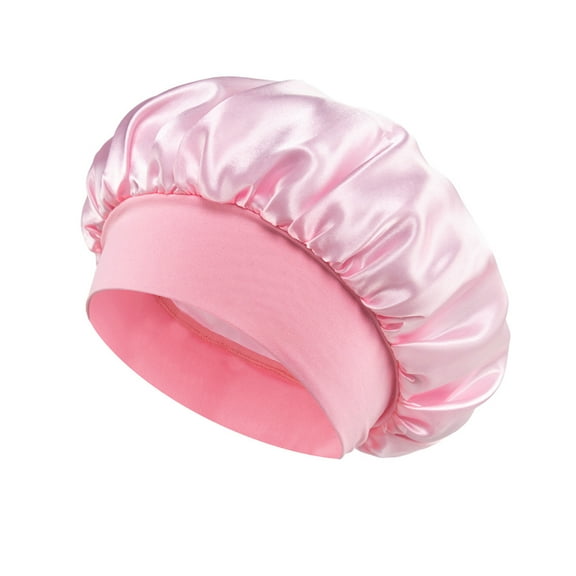 Silk Bonnet for Sleeping, Satin Hair Bonnets, Soft Elastic Band Silk Sleep Cap, Hair Wrap for Women