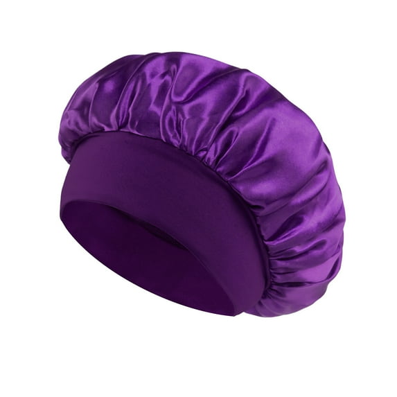 Silk Bonnet for Sleeping, Satin Hair Bonnets, Soft Elastic Band Silk Sleep Cap, Hair Wrap for Women