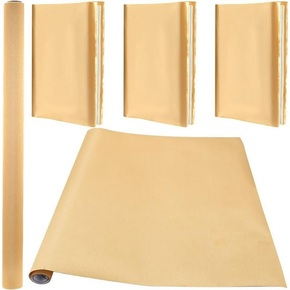 Silk Book Cloth for Book Binding 43.3 x 16.53 A3-A8 Gold Fabric Surface Paper Backed Bookcover Book Covering Protector Bookbinding Supplies for Books Album DIY Scrapbooking Supplies for making