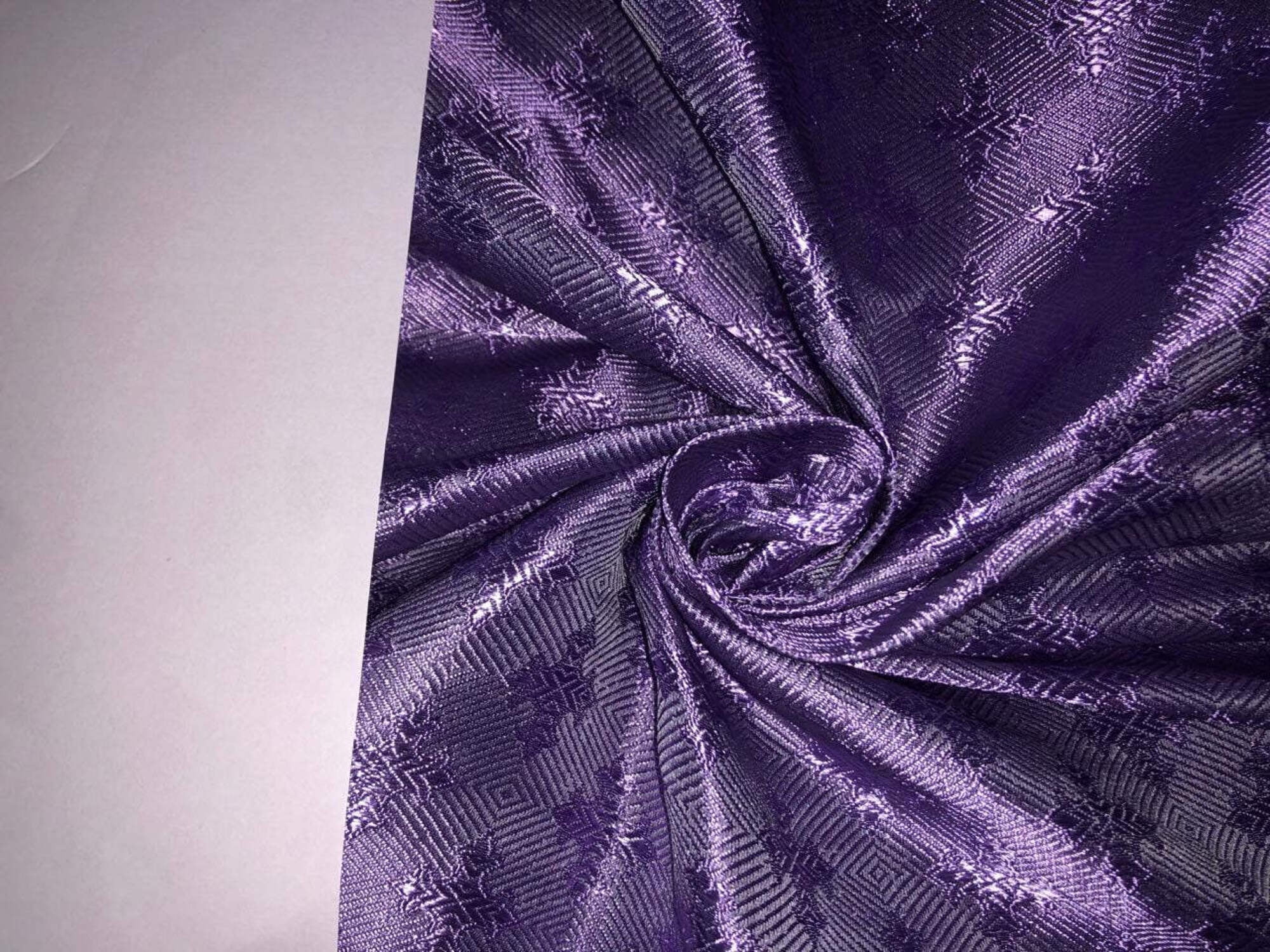 Lavender Silk Brocade 466 Fabric main image 0