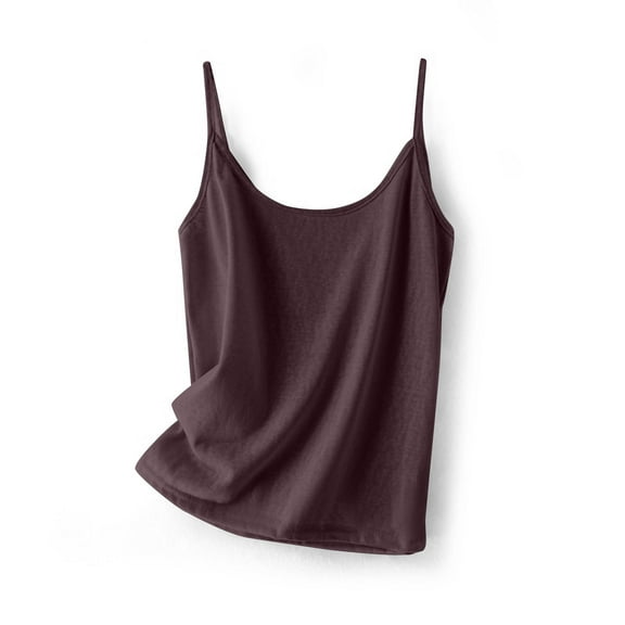 Silk Camisole Tops for Women Spaghetti Strap Tank Top Satin Cami Tops Crew Neck Silky Camis Basic Blose Shirts