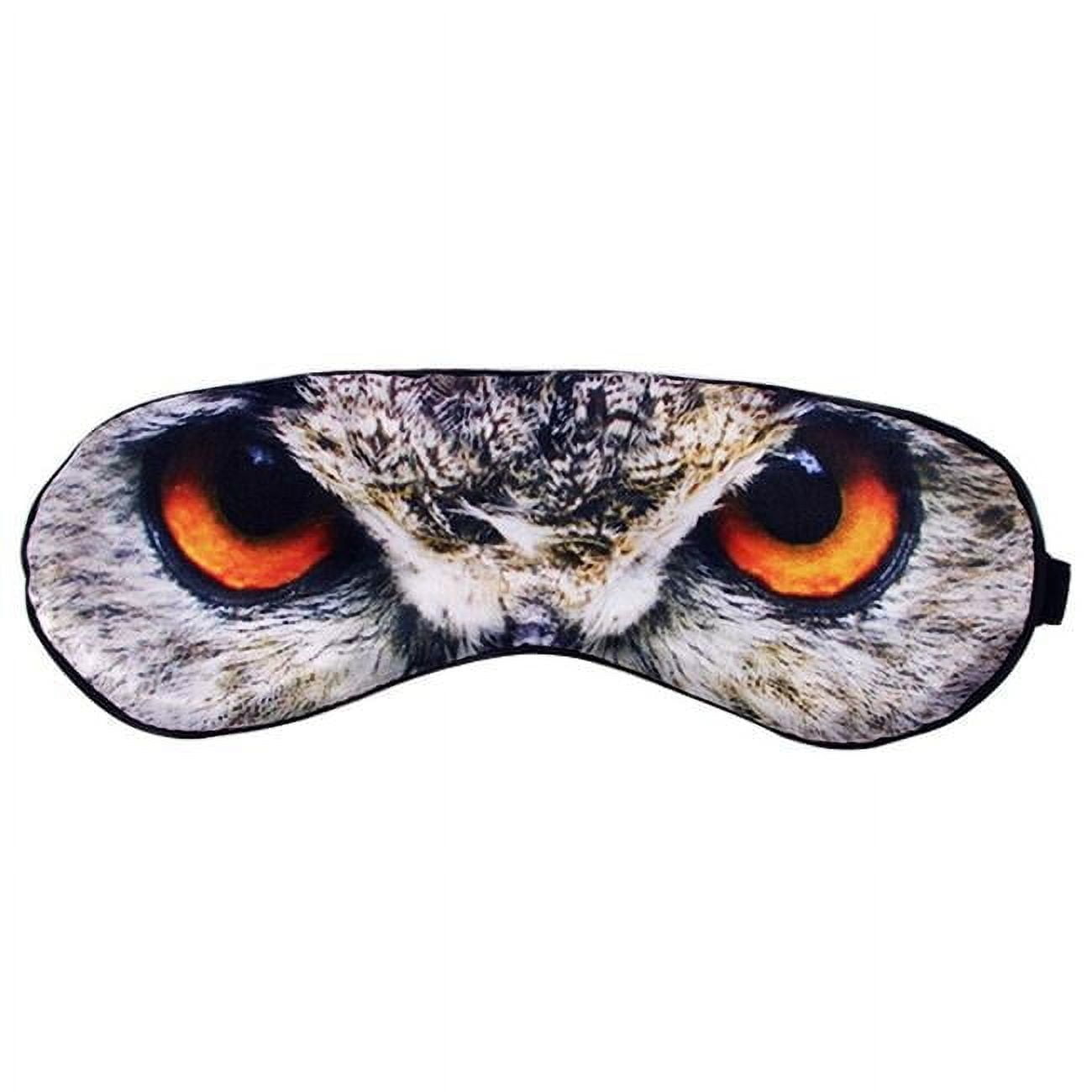 Silk Cartoon Eye Mask Blindfold Shade Cover for Sleep Owl