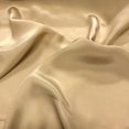 thumbnail image 1 of Silk Charmeuse Satin Fabric Soft Hypoallergenic Lightweight By The Yard For Sewing Shirts, Jackets, Pajamas, Bed Sheets, Tablecloths, & More - Taupe (10 Yards), 1 of 2