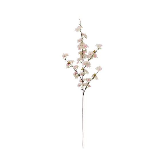 Silk Cherry Blossom Branches 3Pcs Artificial Peach Flower Stems For Vase Arrangement Spring Wedding Party Diy Home Outdoor Decor