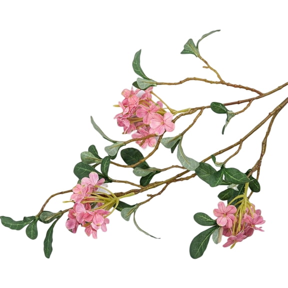 Silk Cherry Blossom Branches,Artificial Cherry Blossom Flowers Long Stems Fake Flowers Vase Arrangements for Wedding Home Japanese Decor