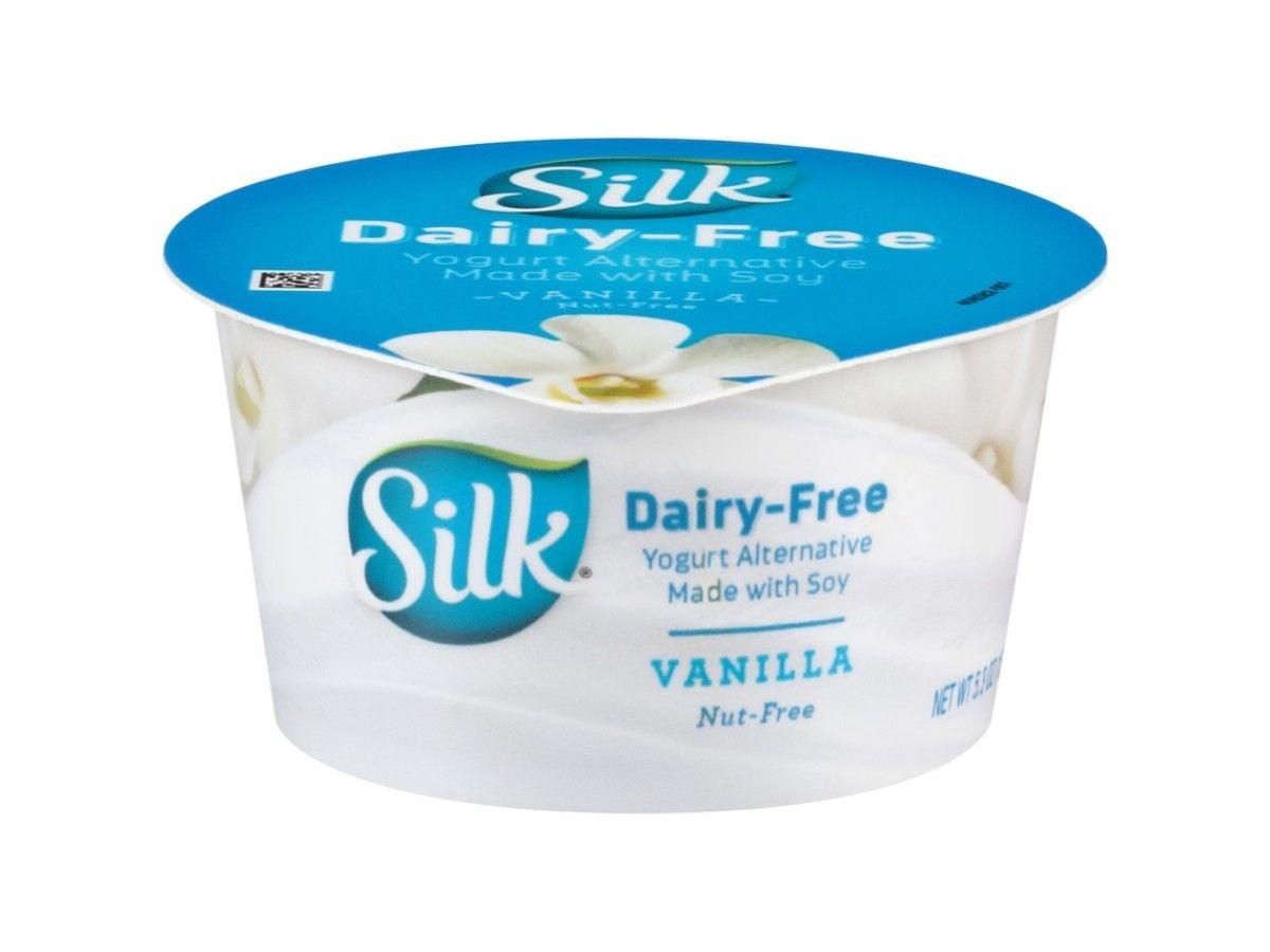 Silk Cultured Soy Vanilla Dairy Free Yogurt Alternative 5.3oz (PACK OF 8)
